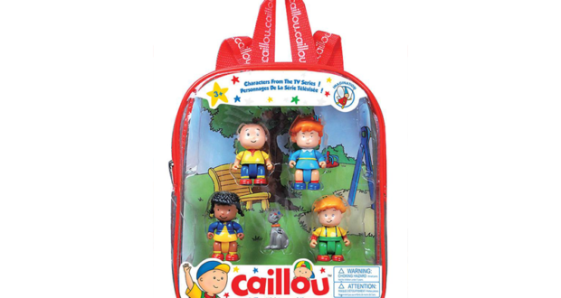 Ensemble figurines Caillou