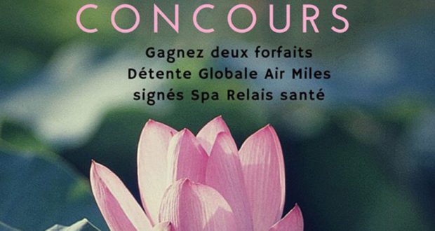 Forfaits Détente Globale Air Miles signés Spa Relais santé