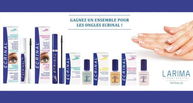 Gamme de soins Ecrinal pour les ongles