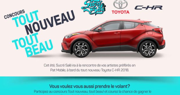 Location de 24 mois d’une Toyota C-HR 2018