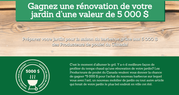 Rénovation de votre jardin de 5000$