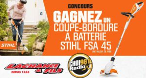 Un coupe-bordure de Lachance et Fils