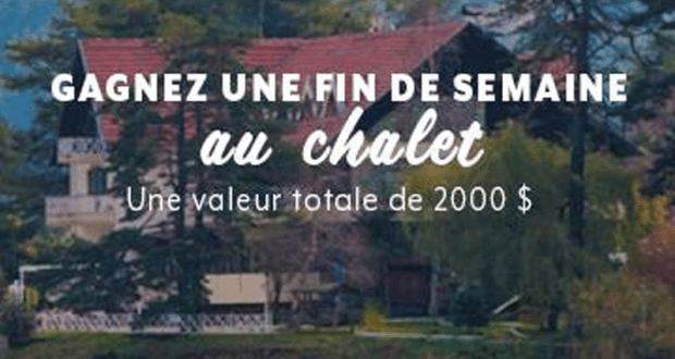 Une fin de semaine au chalet avec des proches