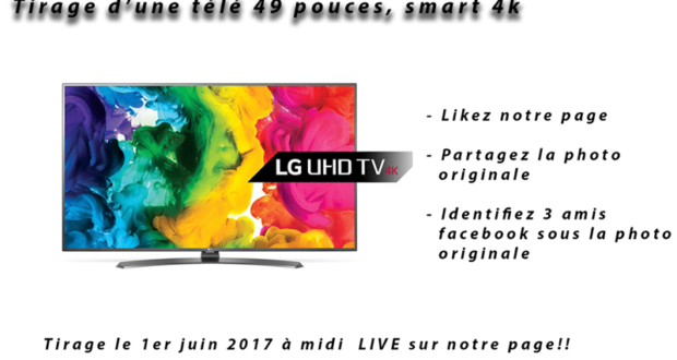 Une télé intelligente Ultra HD LG