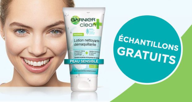 Échantillons gratuits de la lotion démaquillante Clean+