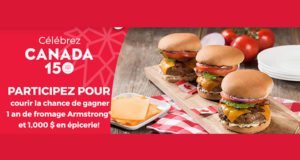 1 an de fromage et 1000 $ d'épicerie