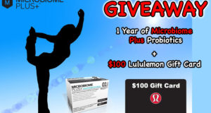 1 an de probiotiques et carte-cadeau de 100 $ chez LuluLemon