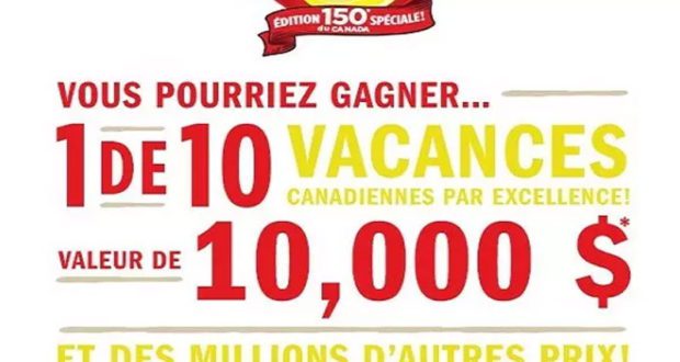 10 voyages de 10000$ chacun