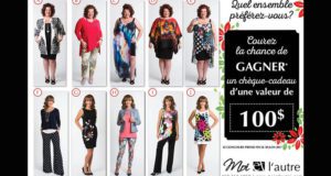 100$ à la boutique Moi et l'autre