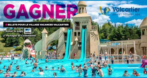 Billets pour le Village Vacances Valcartier