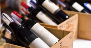 Caisse de vin