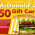 Remportez une carte cadeau McDonald's de 50$