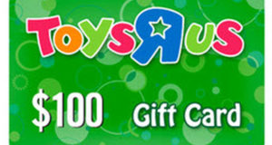 Carte-cadeau Toys'R'Us de 100 $
