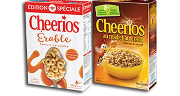 Céréales Cheerios gratuites