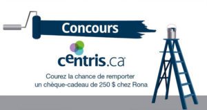 Chèque-cadeau de 250$ chez Rona