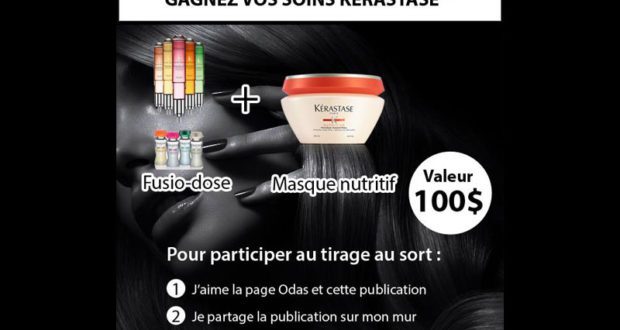 Coiffure - Soins Kérastase - Valeur de 100$