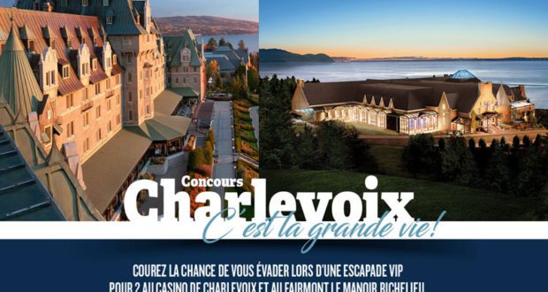 Escapade VIP pour 2 au Casino de Charlevoix