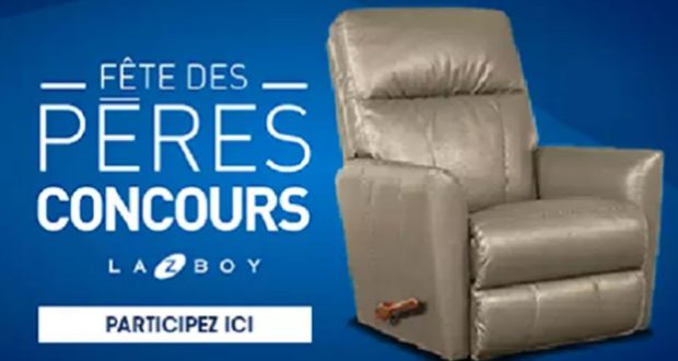 Fauteuil Lazboy inclinable et berçant en cuir de 970$