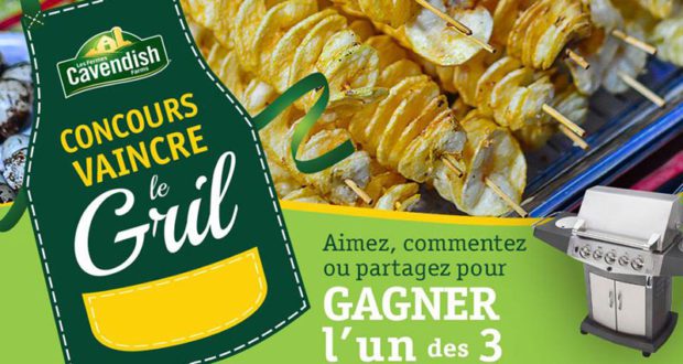 Gagnez l’un des 3 BBQ et ensembles d’accessoires