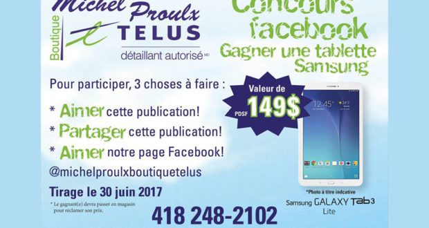 Gagnez une tablette Samsung