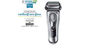 Rasoir Braun d’une valeur de 350 $