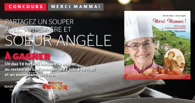 Souper pour deux au Restaurant Le Parmesan