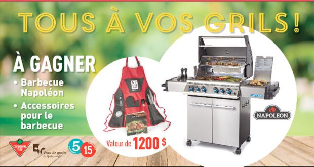 Un barbecue Napoléon + Ensemble d'accessoires