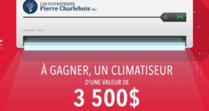 Un climatiseur d’une valeur de 3500 $