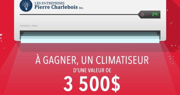 Un climatiseur d’une valeur de 3500 $