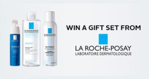 Un ensemble-cadeau de produits La Roche Posay