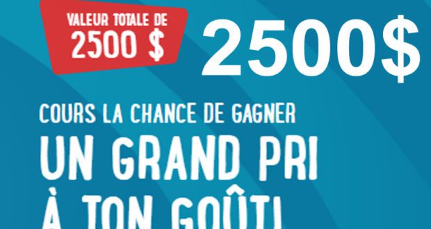 Un grand prix de ton goût (valeur de 2500$)