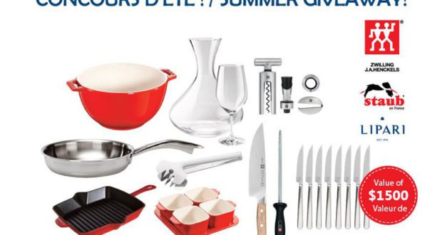 Un panier cadeau Zwilling de 1500$