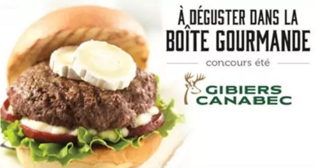 Une boîte gourmande d'été Gibiers Canabec