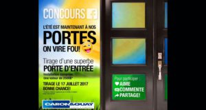 Une porte d'entrée de 2500$ (installation comprise)