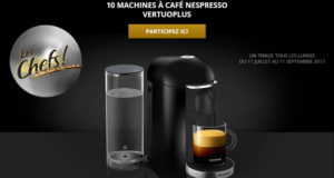 10 Machines à café Nespresso VertuoPlus