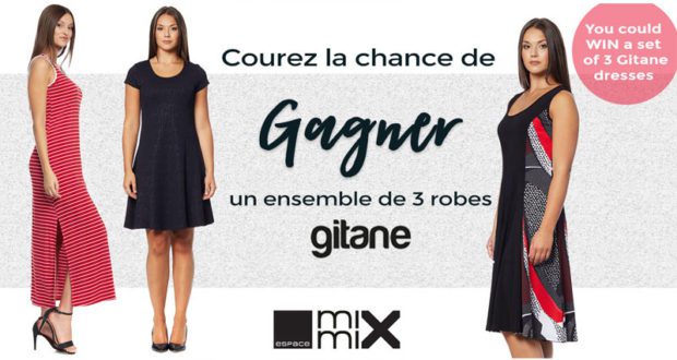 3 robes de marque Mode Gitane