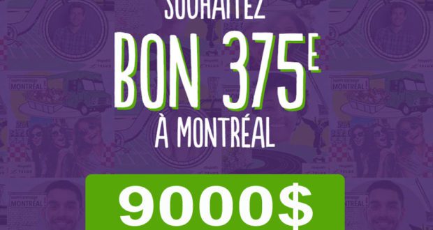 9000$ en prix à gagner