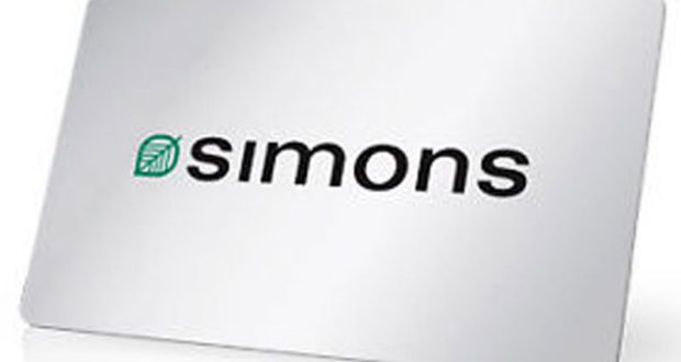 Carte-cadeau de 750 $ chez Simons