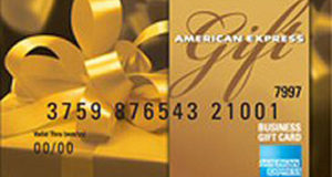 Cartes-cadeaux American Express