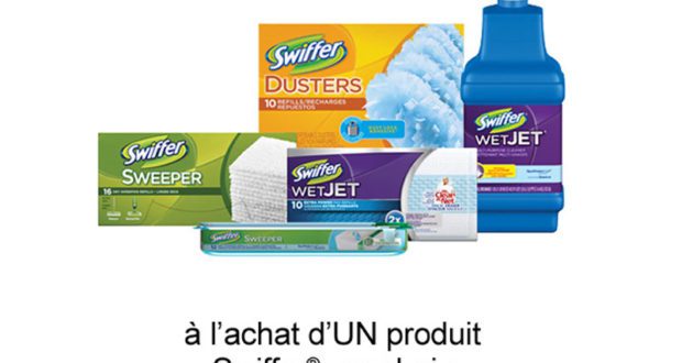 Coupon de 1$ - Nettoyant pour planchers Swiffer