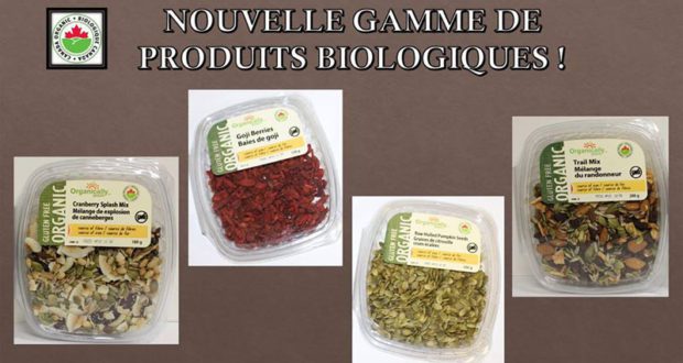 Emballage cadeau de produits biologiques