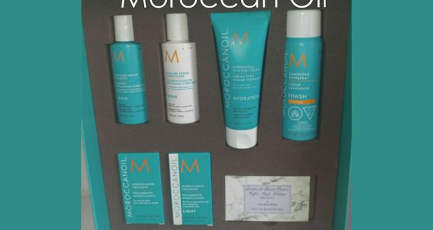 Ensemble de formats de voyage de produits Moroccan Oil