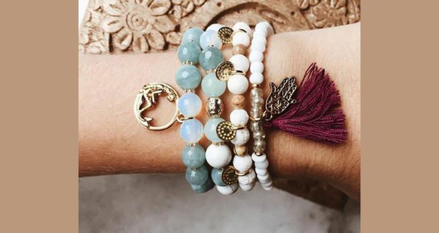 Ensemble de trois bracelets