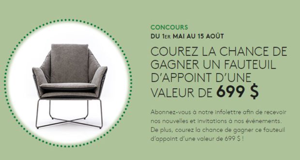 Fauteuil d'appoint de 699 $