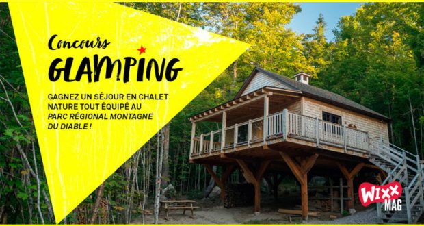 Forfait Glamping au Parc régional Montagne du Diable