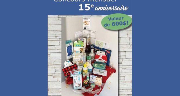 Panier cadeau de 600$ pour bébés