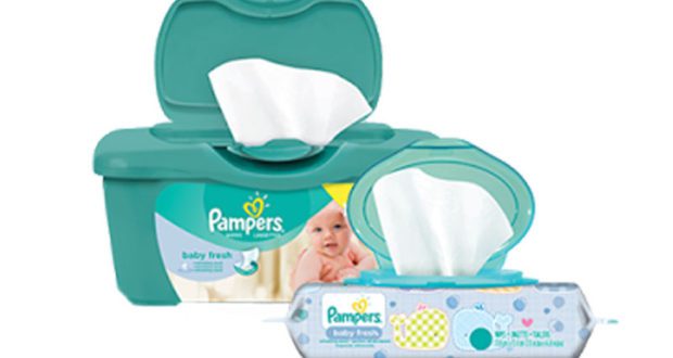 Paquets de lingettes Pampers à seulement 1.50$