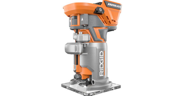 RIDGID Brushless Compact Router and Starter Kit