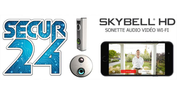 Sonnette audio vidéo Skybell Trim