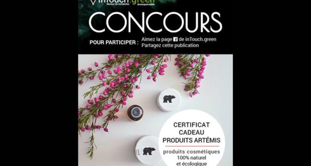 Un certificat cadeau de Produits Artémis